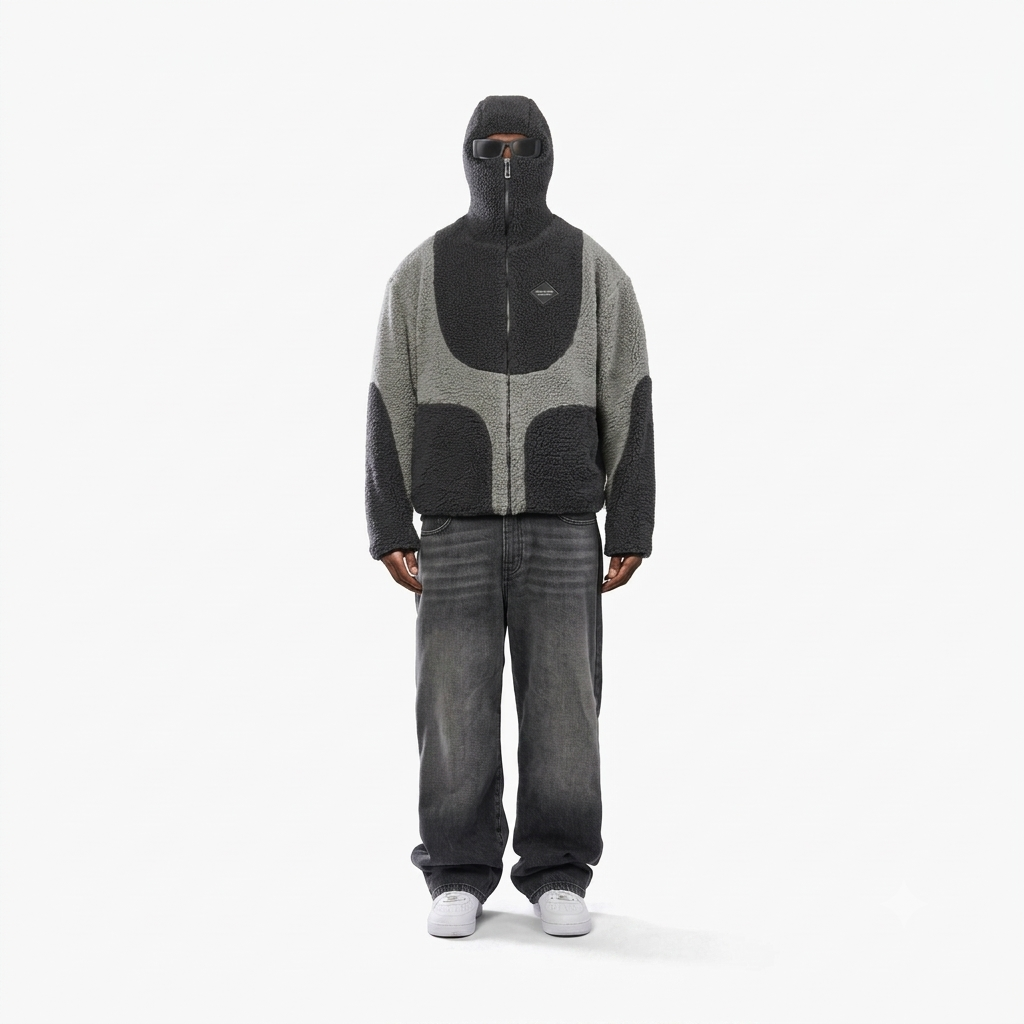 Urbansuitup | Heavyweight Sherpa Fleece Loose Fit Hoodie - urbansuitup