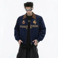Urbansuitup Slim Fit Cropped Fashion Jacket - Casual Lightweight Varsity Top - urbansuitup
